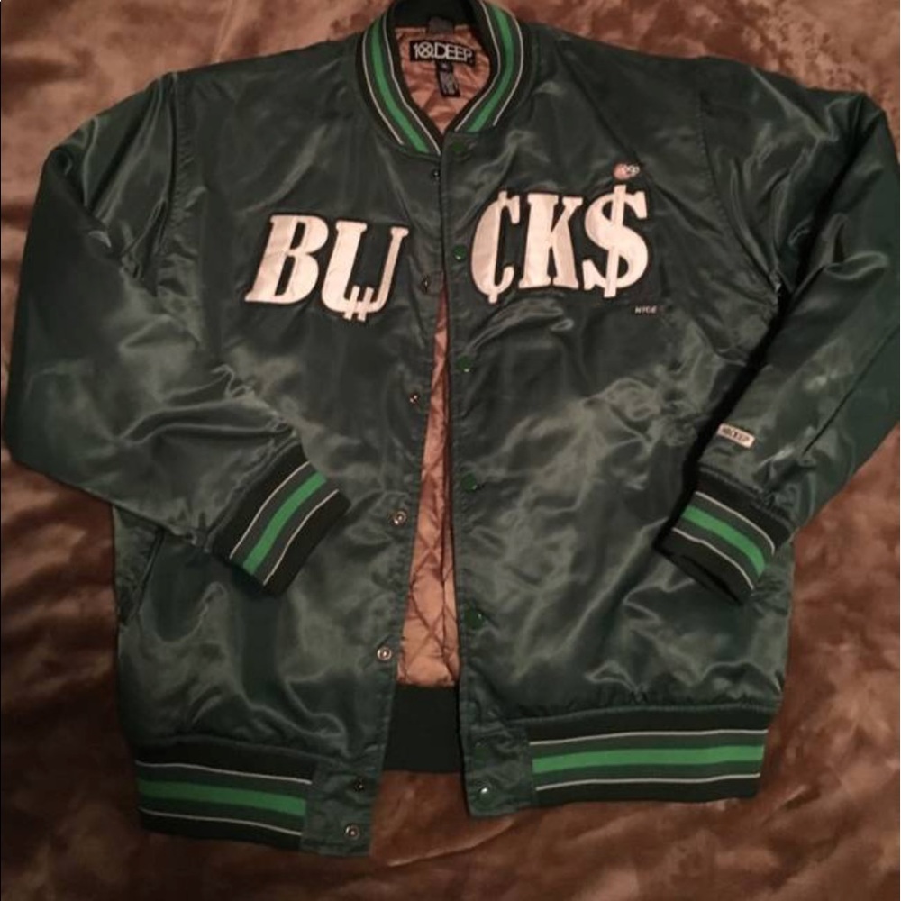 10 deep buck$ varsity jacket